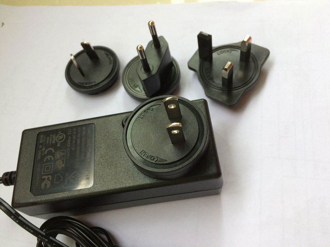 20V1.2A INTERCHARGEABLE PLUG switching power supply 2