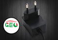 5V1A EU power adapter,5W power supply,5V1A Battery charger