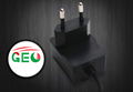 6V1A EU power adapter,6W power supply,6V1A Battery charger 1