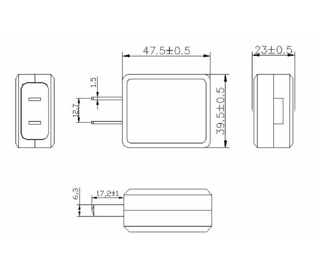 現貨Merryking 12V1A 安防攝像頭電源 LED燈帶電源 2