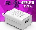 In stock,wholesales US USB POWER ADAPTER 5V1A 15