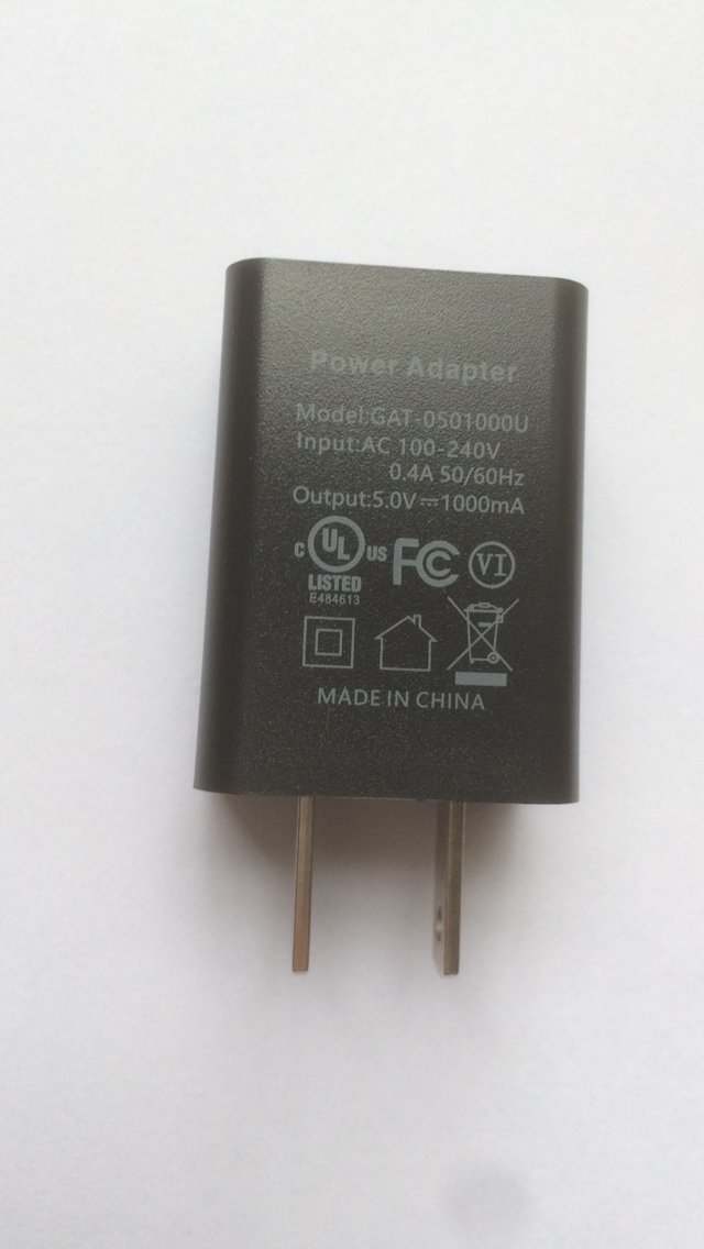 wholesales UL Listed Universal US 5V1A USB Wall Charger Plug,black type,in stock