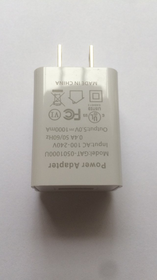 批發UL認証充電器5V1A,出口美國,白色 2