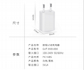 wholesales 5V1A EU USB wall adapter  charger White Black GAT-0501000