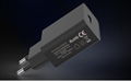 wholesales EU 5V1A, 5V2A USB Wall Charger  adapter,white/black MOQ 100PCS 6