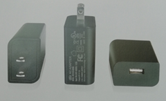 5V3A 美规USB充电器 型号　GEO151U-050300