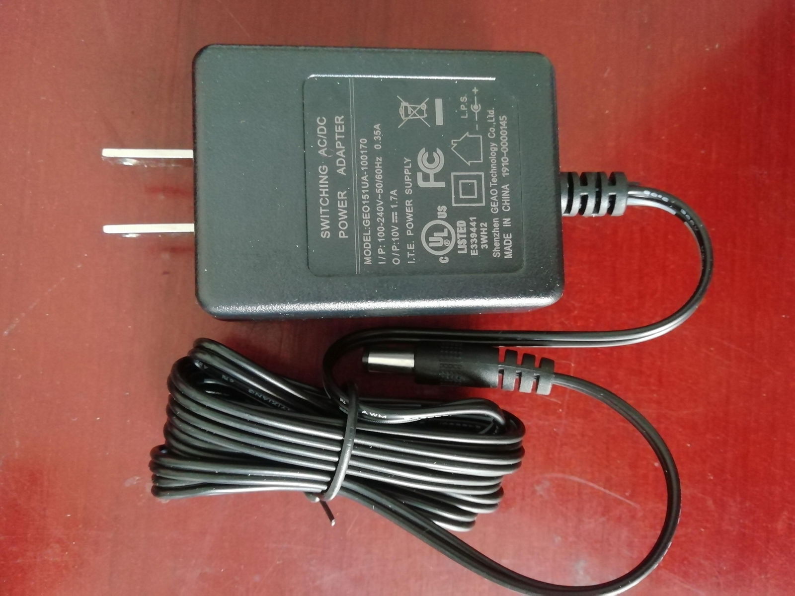 10V1.7A POWER SUPPLY AC ADAPTER POWER ADAPTER