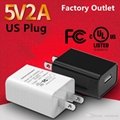wholesales UL Listed Universal US 5V2A USB Wall Charger  GA-0502000 in stock