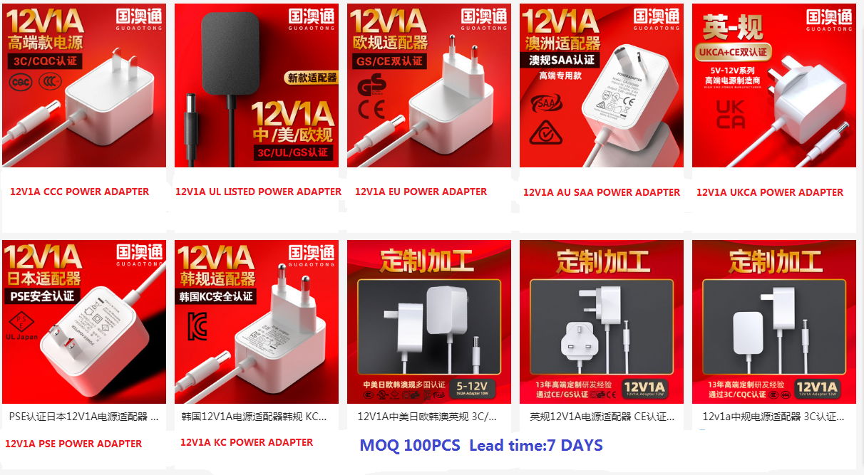 12V1A POWER SUPPLY