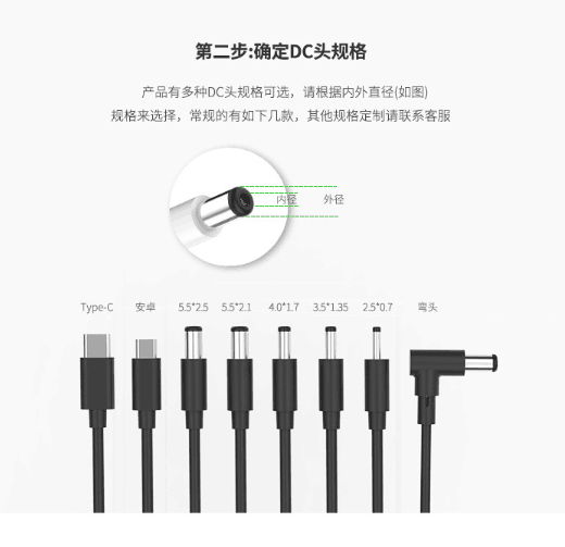 批发12V0.5A 开关电源适配器 4