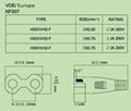 銷售英規兩插八字尾電源線