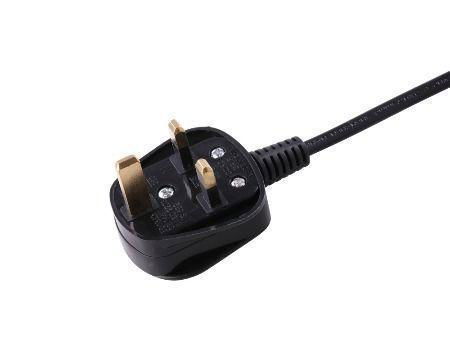 Sell best quality 3 pin plug power cord with UK plug with certification 5