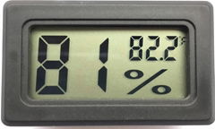  直銷溫濕度表嵌入式迷你電子數顯室內外寵物爬虫無線溫 濕度計