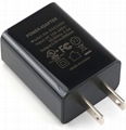 wholesales UL Listed Universal US 5V2A USB Wall Charger   GA-0502000  MOQ 100PCS