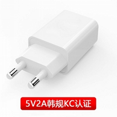 5V2A手機USB充電器 KC韓國高品質充電頭