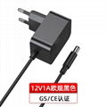 銷售12V1A歐規電源適配器 GA-1201000V 2