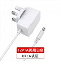 銷售12V1A  UK認証開關電源 GA-1201000UK 3