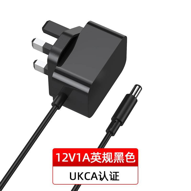 銷售12V1A  UK認証開關電源 GA-1201000UK 2