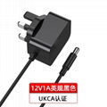 銷售12V1A  UK認証開關電源 GA-1201000UK 2