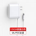  12V 2A power adapter US Plug  high quality wall power supply GA-1202000 2