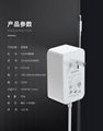 12V3A中規3C認証電源適配器 白色簡約中規CQC認証開關電源適配器 6