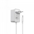 12V3A電源適配器 歐規GS認証 歐盟CE認証高品質白色電源適配器 4