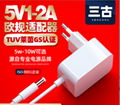 5V2A CE POWER SUPPLY EU  POWER ADAPTER MOQ 100PCS