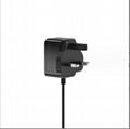 5V2A UK power adapter  Model GA-0502000UK MOQ 100PCS