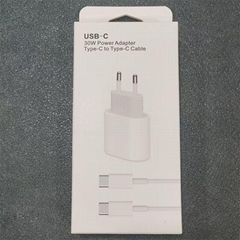 30w usb-c power adapter and usb-c charge cable
