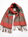 pashmina jacquard scarf