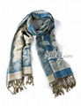 pashmina jacquard scarf