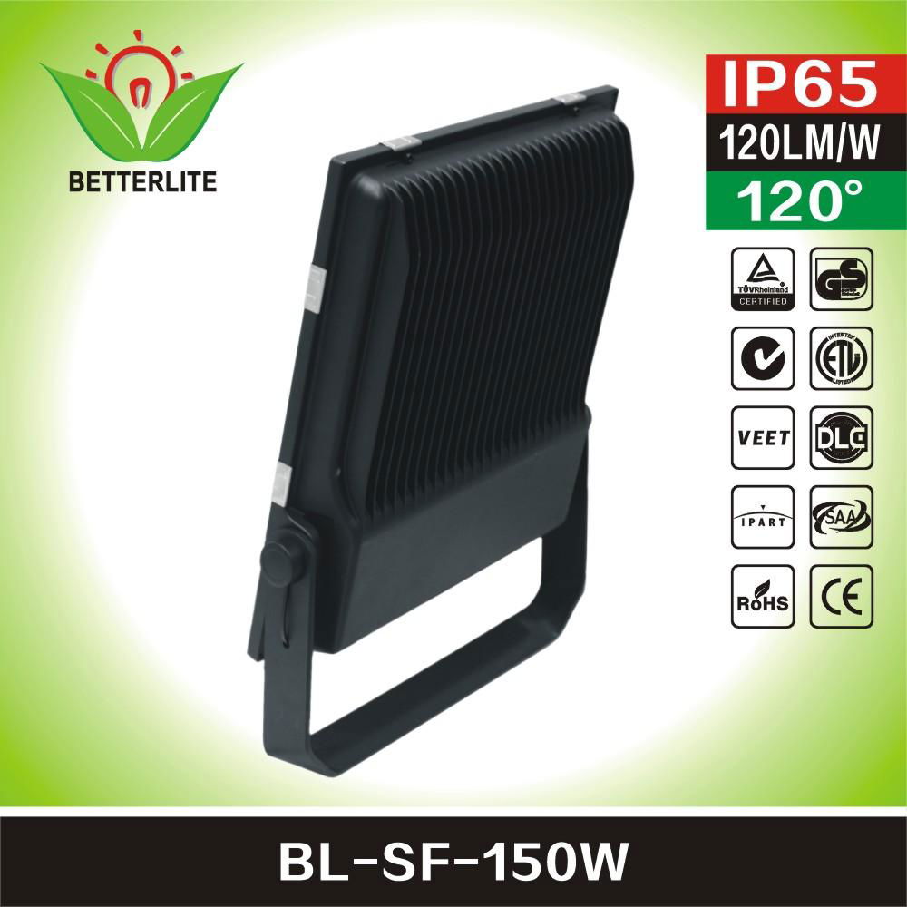 Factory price IP65 waterproof 150 watt led slim flood light with 5 years warrant 3