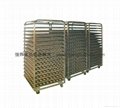 16 layers of stainless steel furnace corner rack car 2