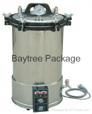 JY Series Portable Stainless Steel Steam Sterilizer 2