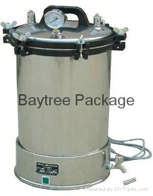 JY Series Portable Stainless Steel Steam Sterilizer 3