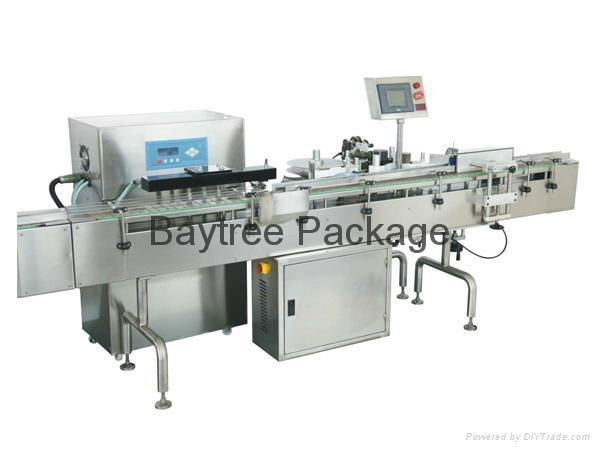 BP-120III Medium-speed Tablets/capsules Counting Bottling Line 5