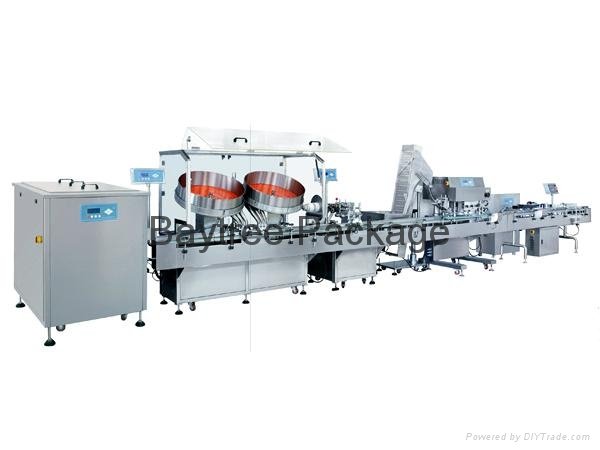 BP-120II High-speed Tablets/Capsules Counting Bottling Line 