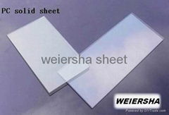 building daylighting Impact solid polycarbonate sheet and panel 