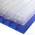 Waterproof and heat preservation twinwall polycarbonate hollow sheet 2