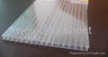 Waterproof and heat preservation twinwall polycarbonate hollow sheet 3