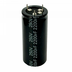 250V2200uF snap-in aluminum electrolytic capacitor long life