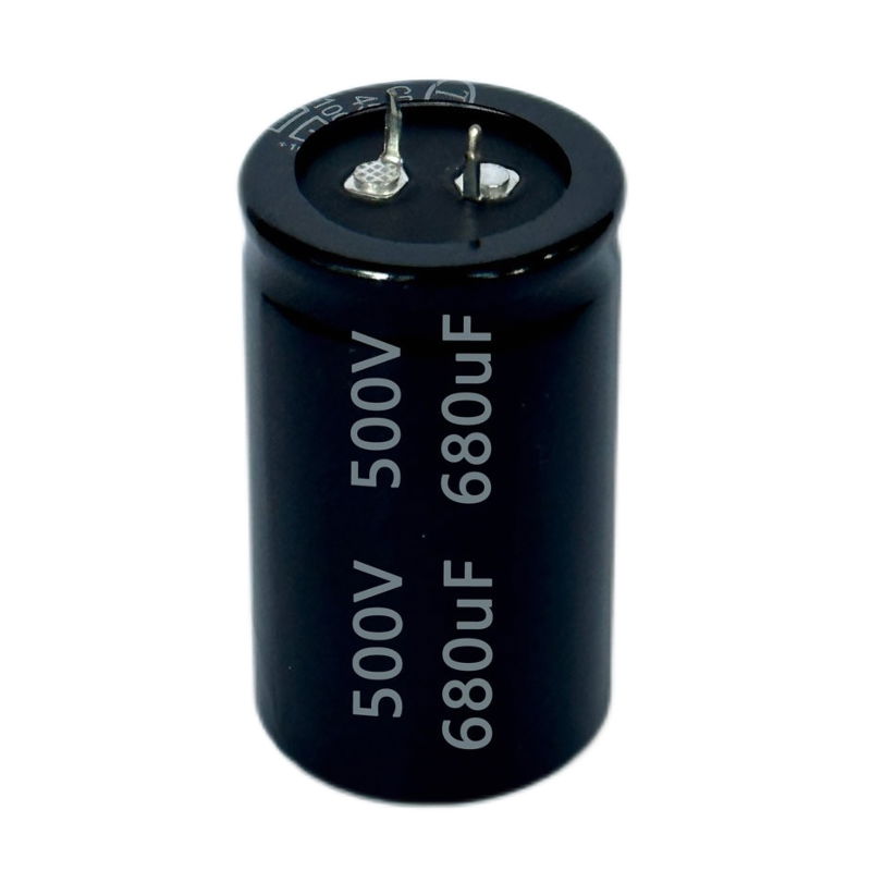 Snap-in 500V680uF aluminum electrolytic capacitor  high temperature resistant