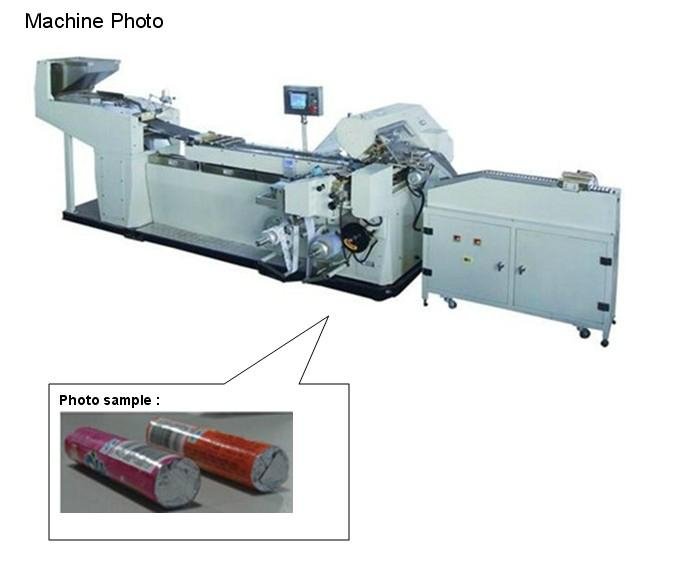  round candy roll wrapping equipment