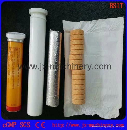 Effervescent Tablet  Tube Filling and Capping Packing Line 3