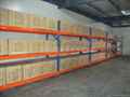 warehouse shelves