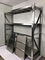 Stainless steel shelving