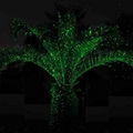 Stationary green firefly outdoor Christmas laser lighting for house decoration 5