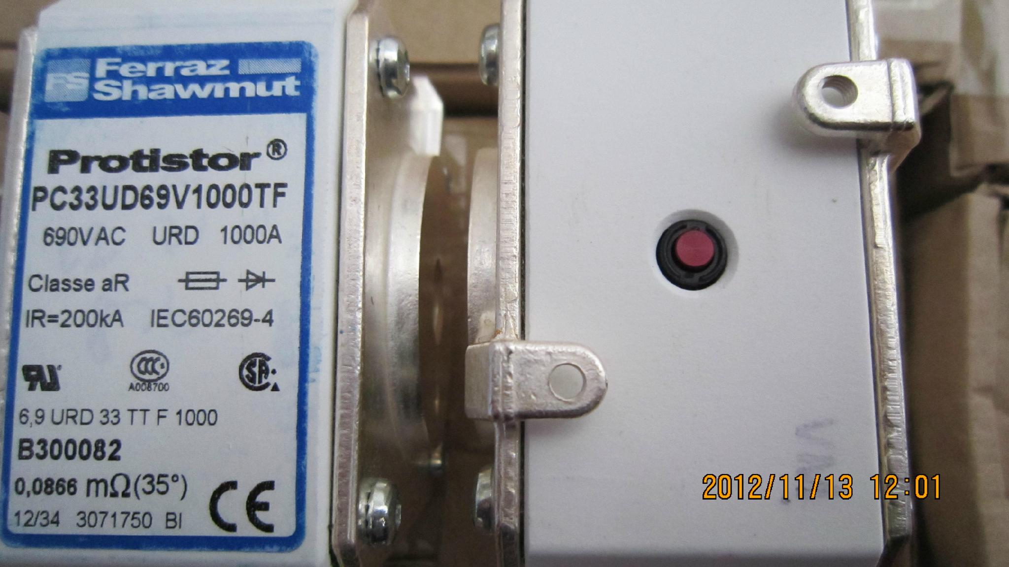 Mersen fuses square body fuses PC33UD69V1000TF (China Trading Company