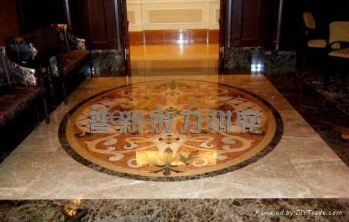 Tokyo Disneyland Hotel waterjet marble pattern floor 5