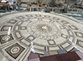 natural marble waterjet pattern flooring
